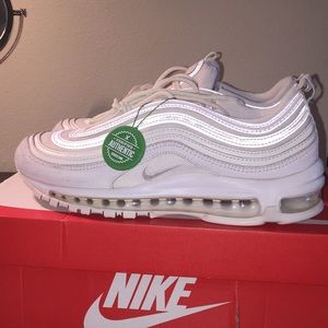 white nike shoes air max 97